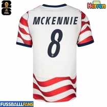 Vereinigte Staaten Weston McKennie #8 Heimtrikot EM 2024 Kurzarm